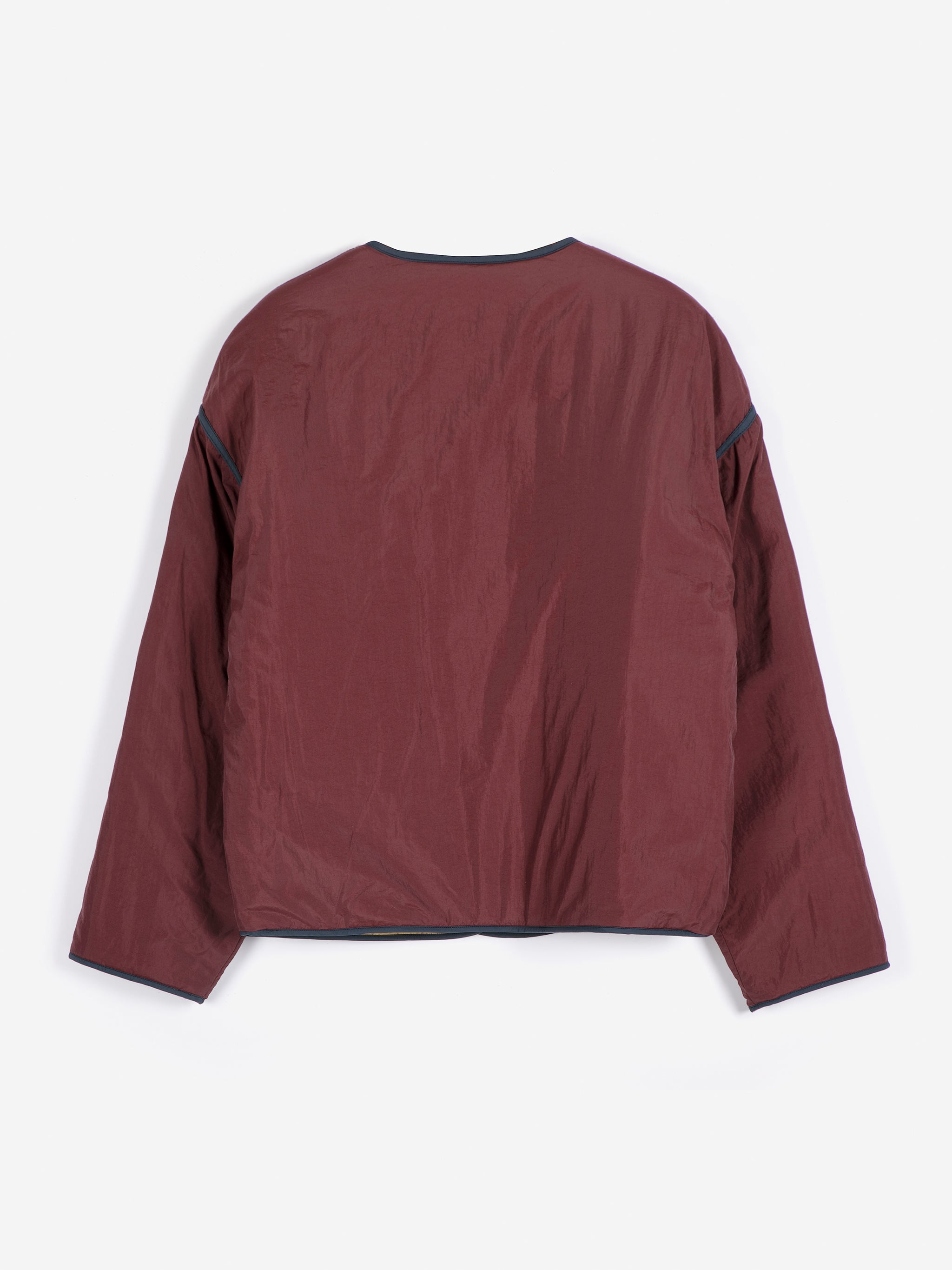 Color block light padded reversible jacket