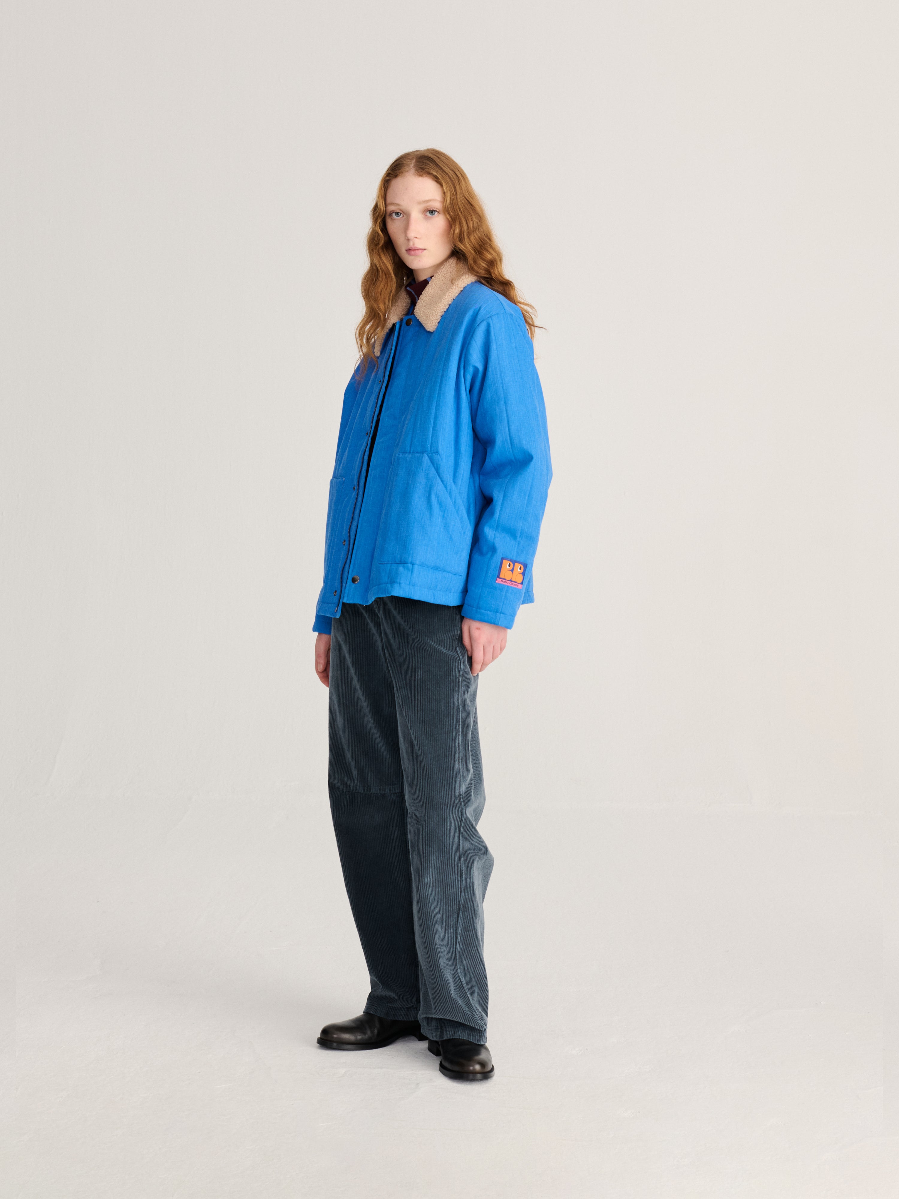 Padded cotton worker jacket