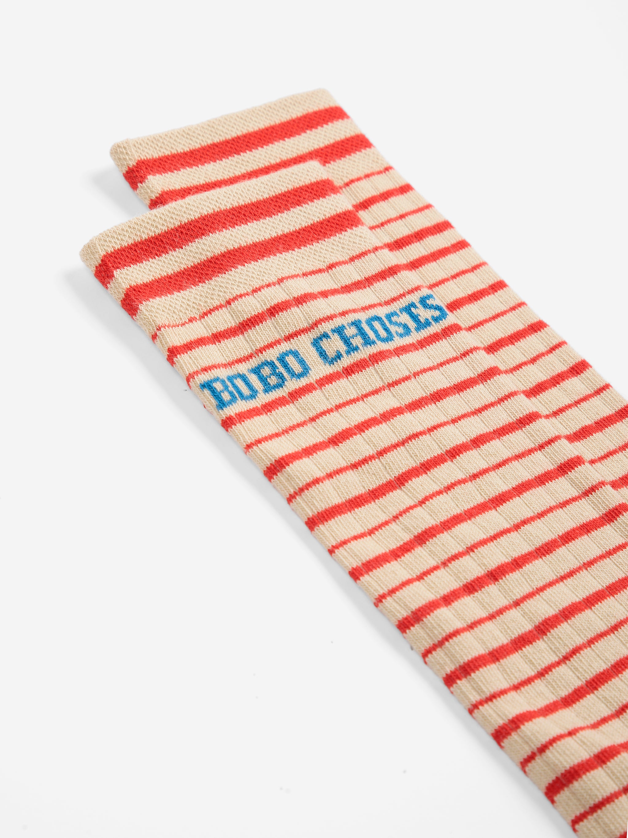 Striped cotton socks