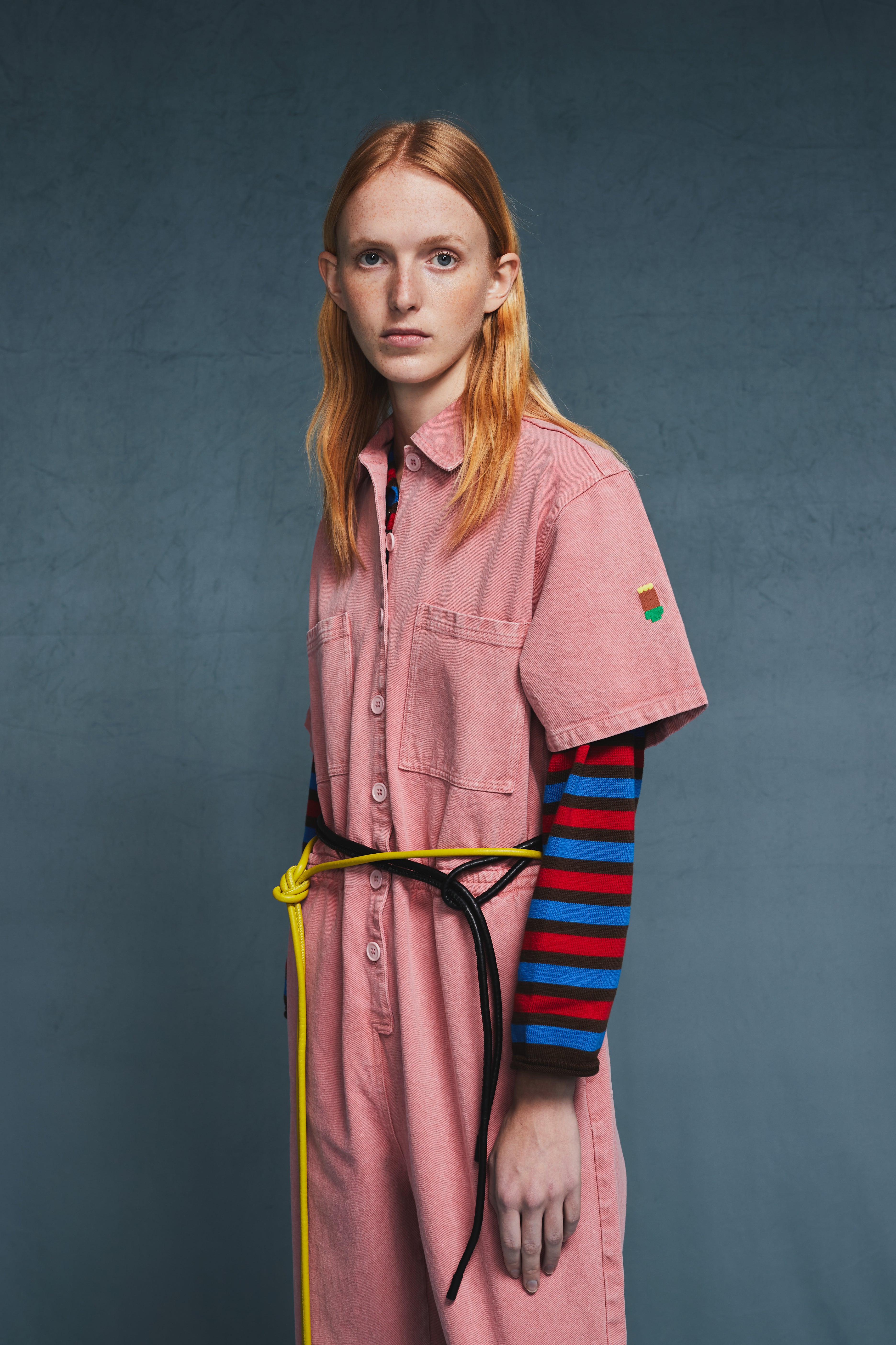 Embroidery twill overall