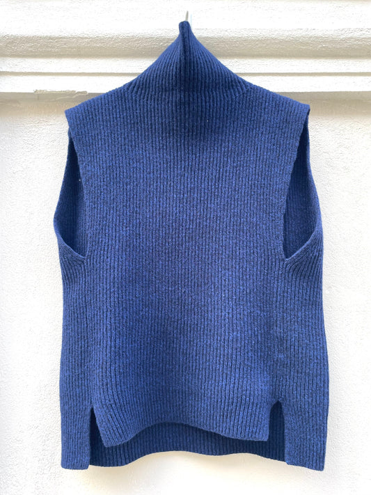 Vani - Dark night blue mouliné