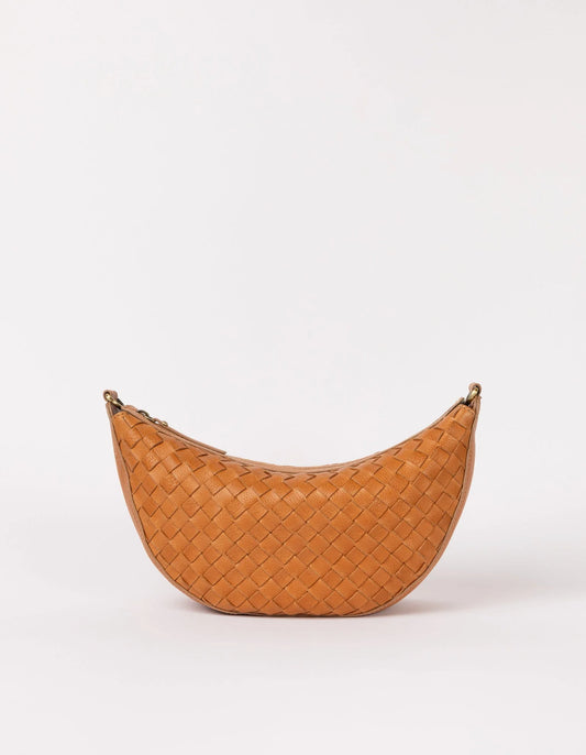 Leo - Wild Oak Woven Soft Grain Leather