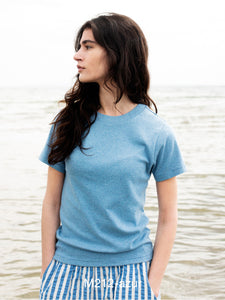 Short sleeve tee - azur