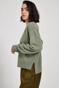 Orion - lambswool loose fitted crew neck sweater