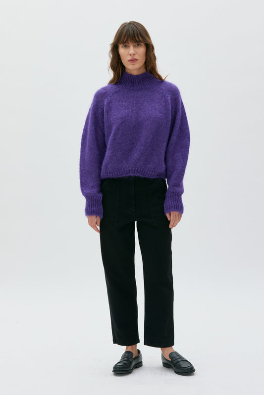 Faye - chunky mohair silk sweater