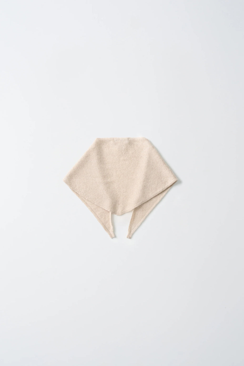 Triangle scarf - oatmeal