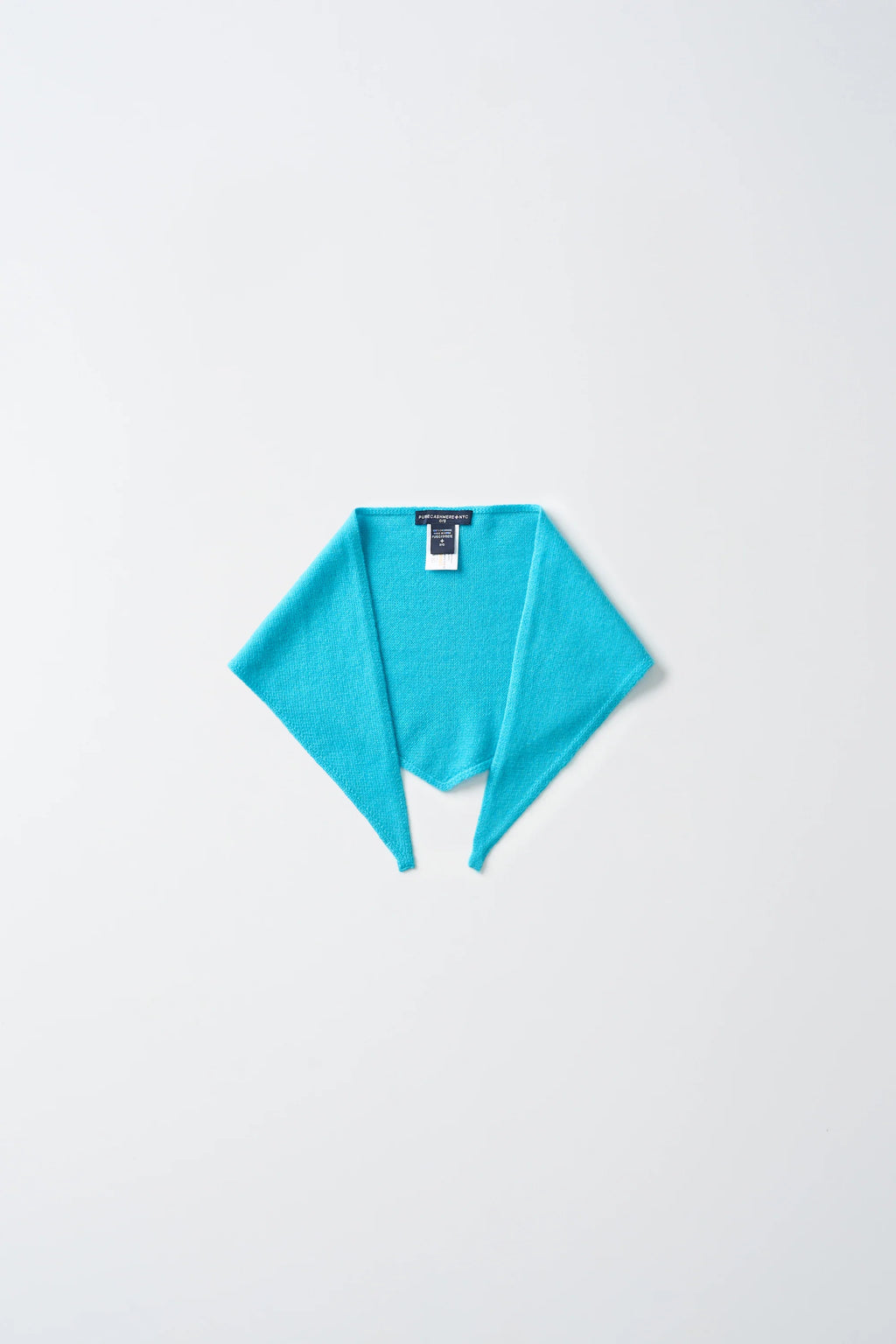 Triangle scarf - french blue