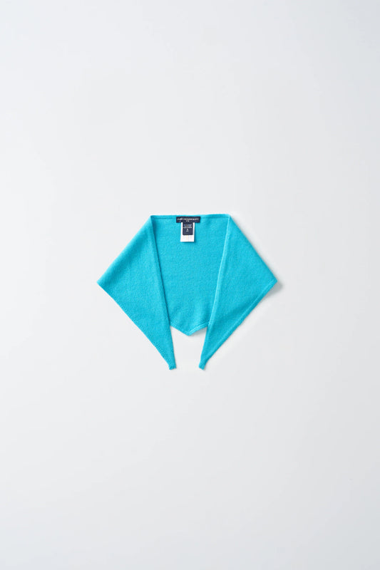 Triangle scarf - french blue
