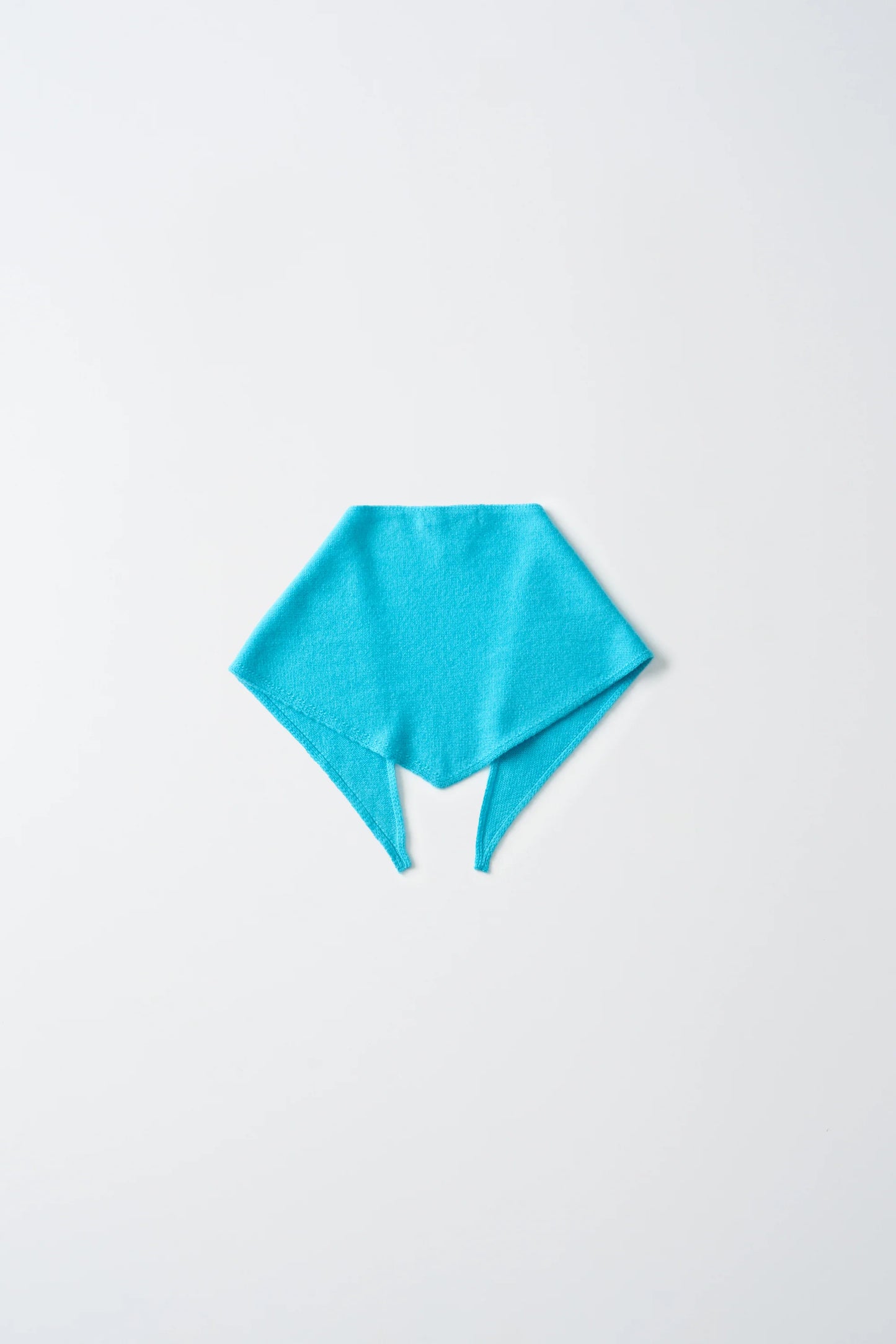 Triangle scarf - french blue