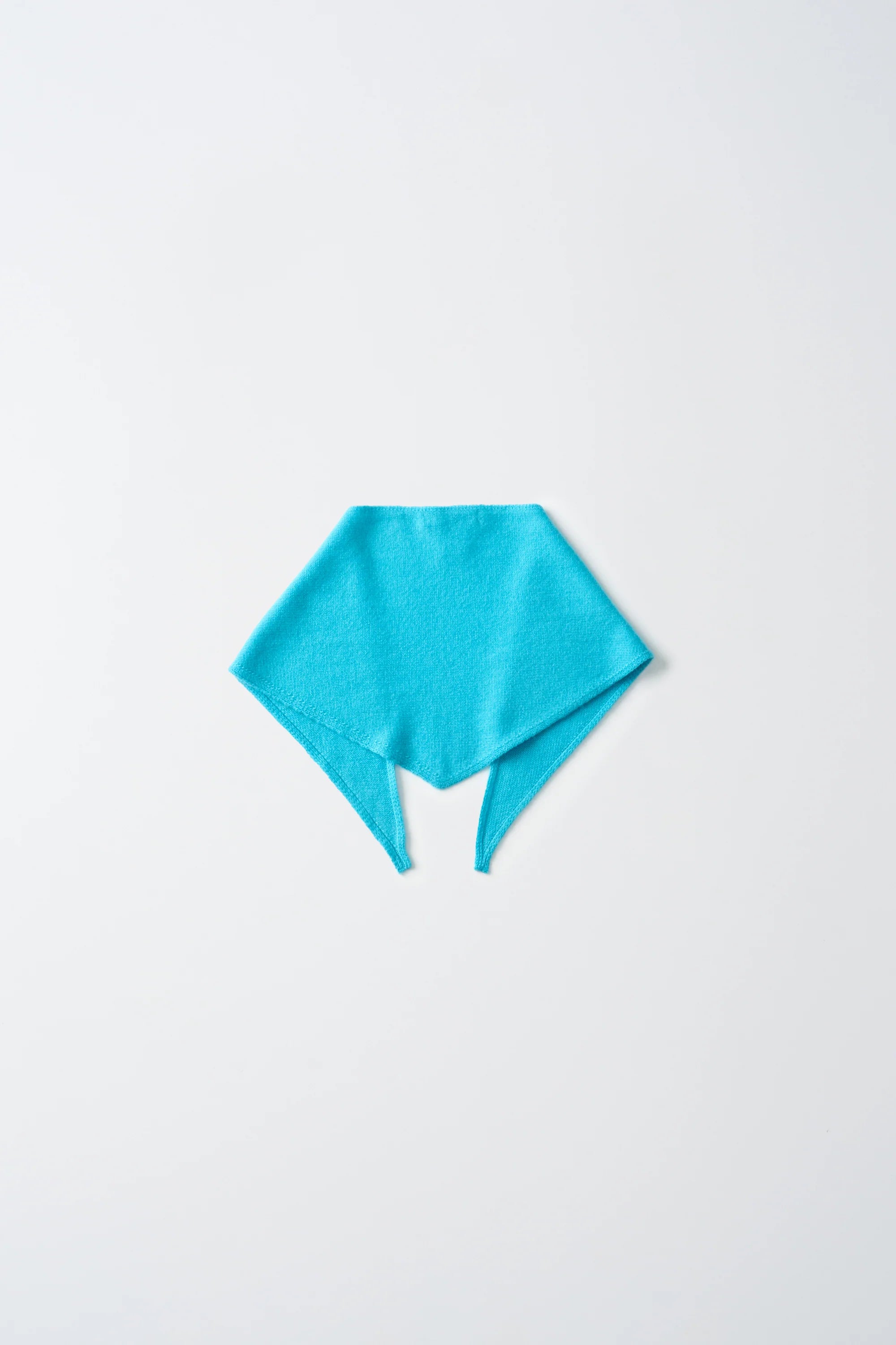 Triangle scarf - french blue