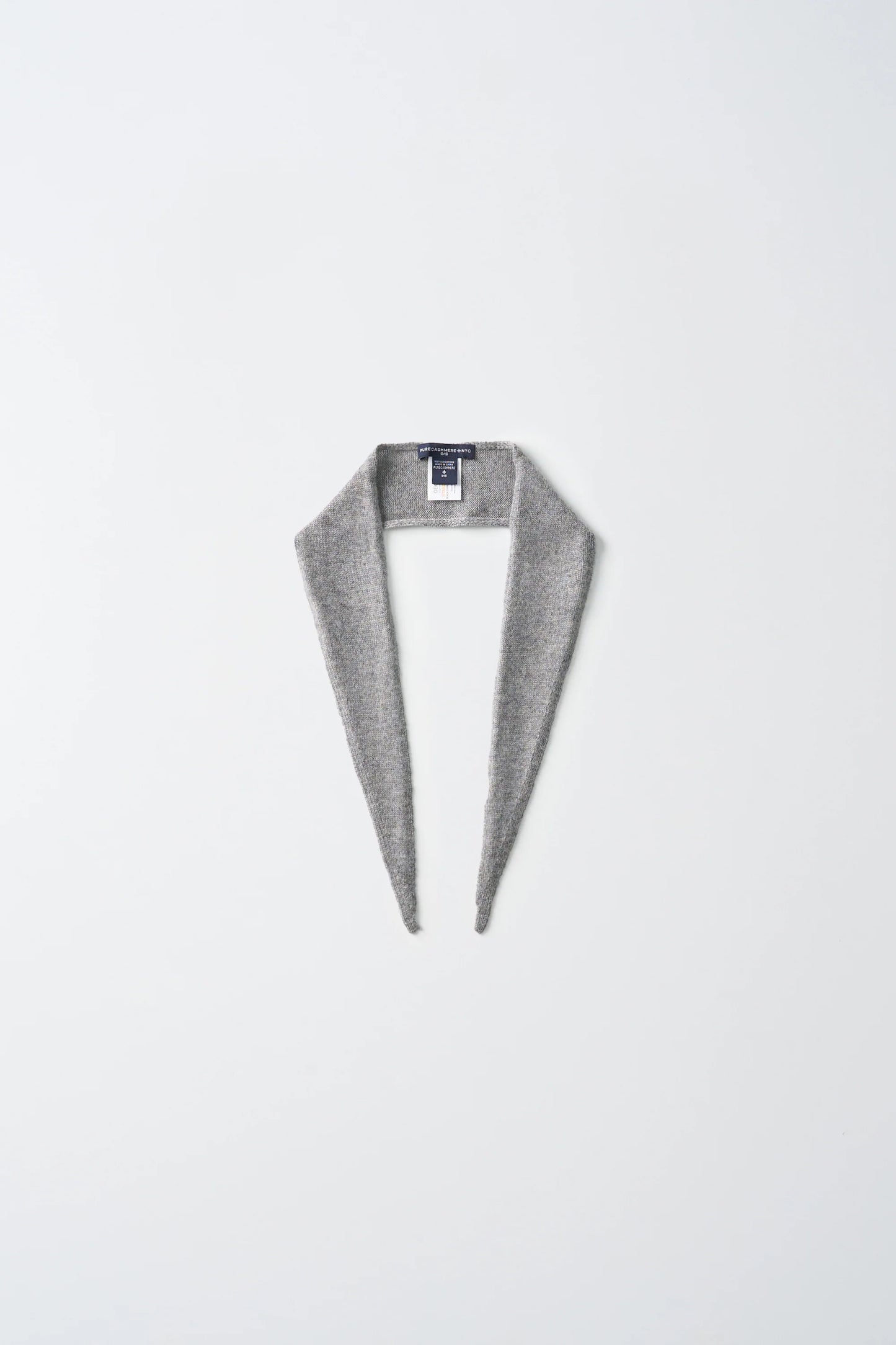 Mini scarf - heather grey