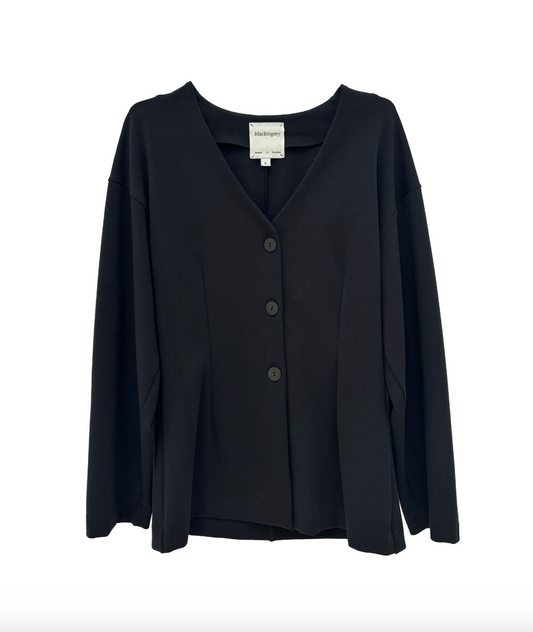 AEGUAN BLAZER V-Neck Knitted Blazer