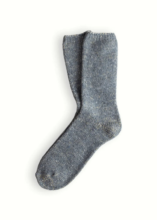 Wool collection recycled - blue socks