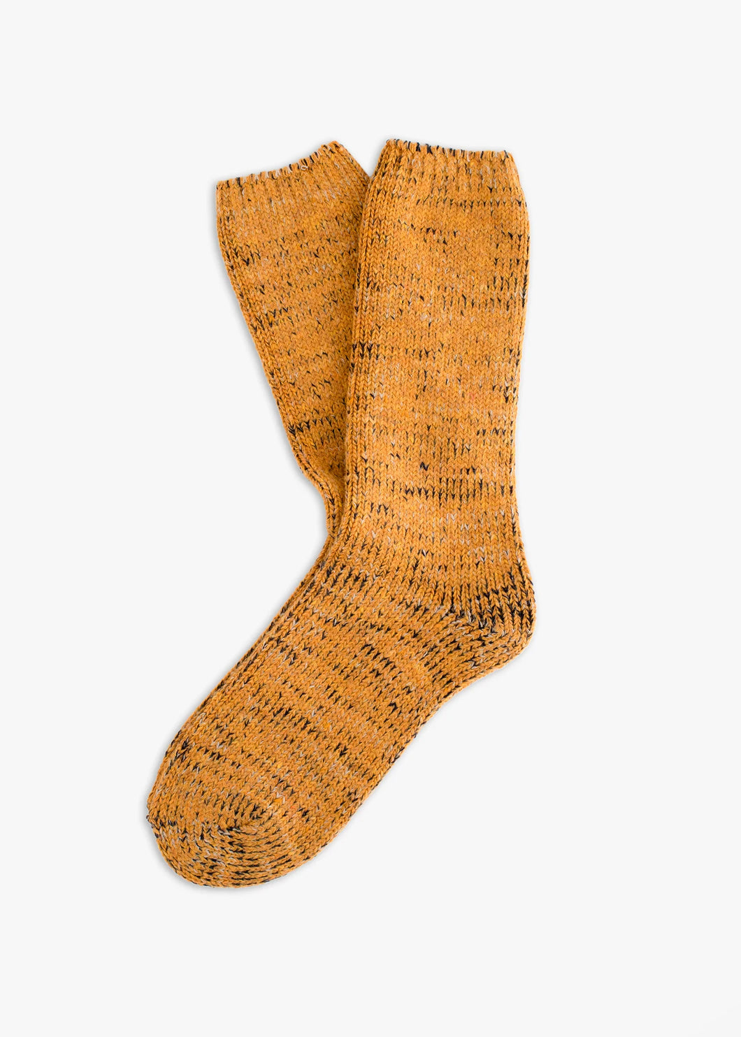 Wool collection mustard socks