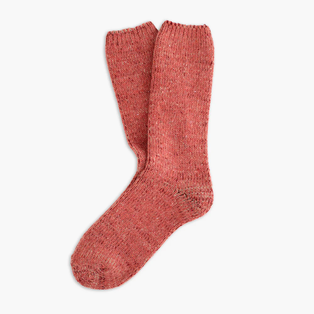 Wool collection pink socks