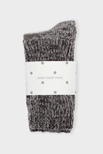 Indlæs billede til gallerivisning Boyfriend socks - brown melange
