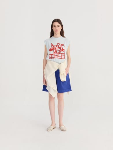 Cookery festival sleeveless T-shirt