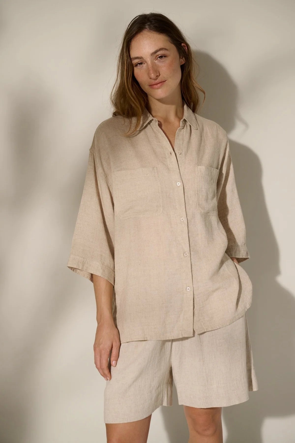 Ellie shirt linen