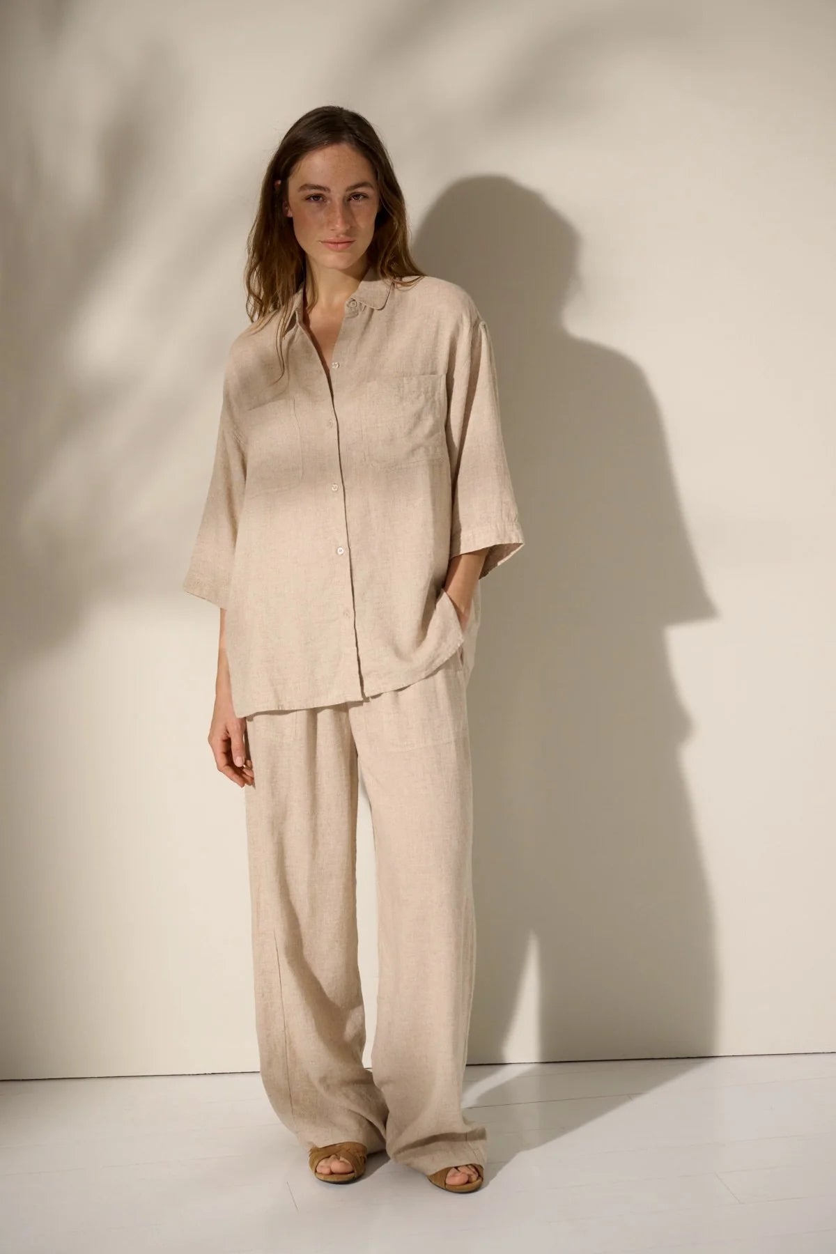 Ellie shirt linen