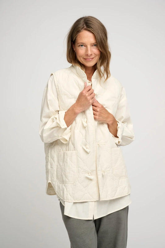 Meadow quilted vest