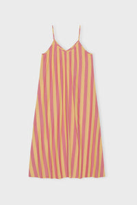 Night dress silky stripe
