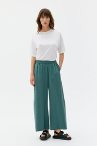 Thea flowy tencel pant - Lagoon green