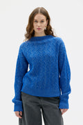 Zoya - Bicolour lambswool sweater