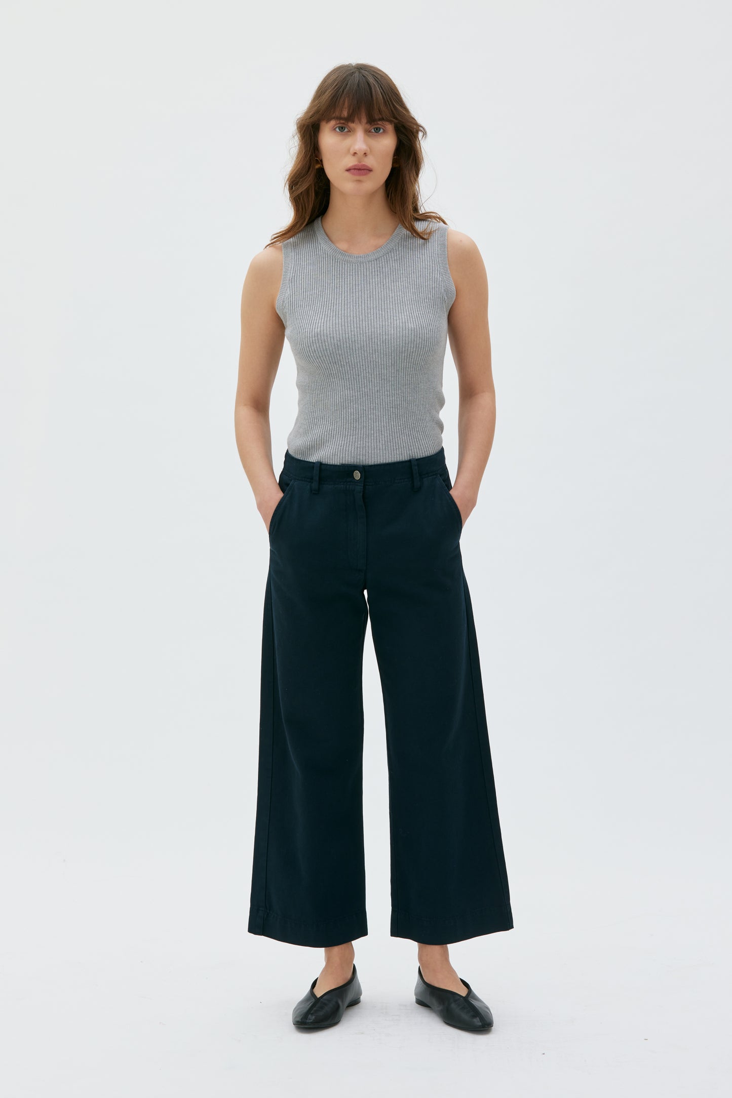 Laila - Recyled cotton trousers