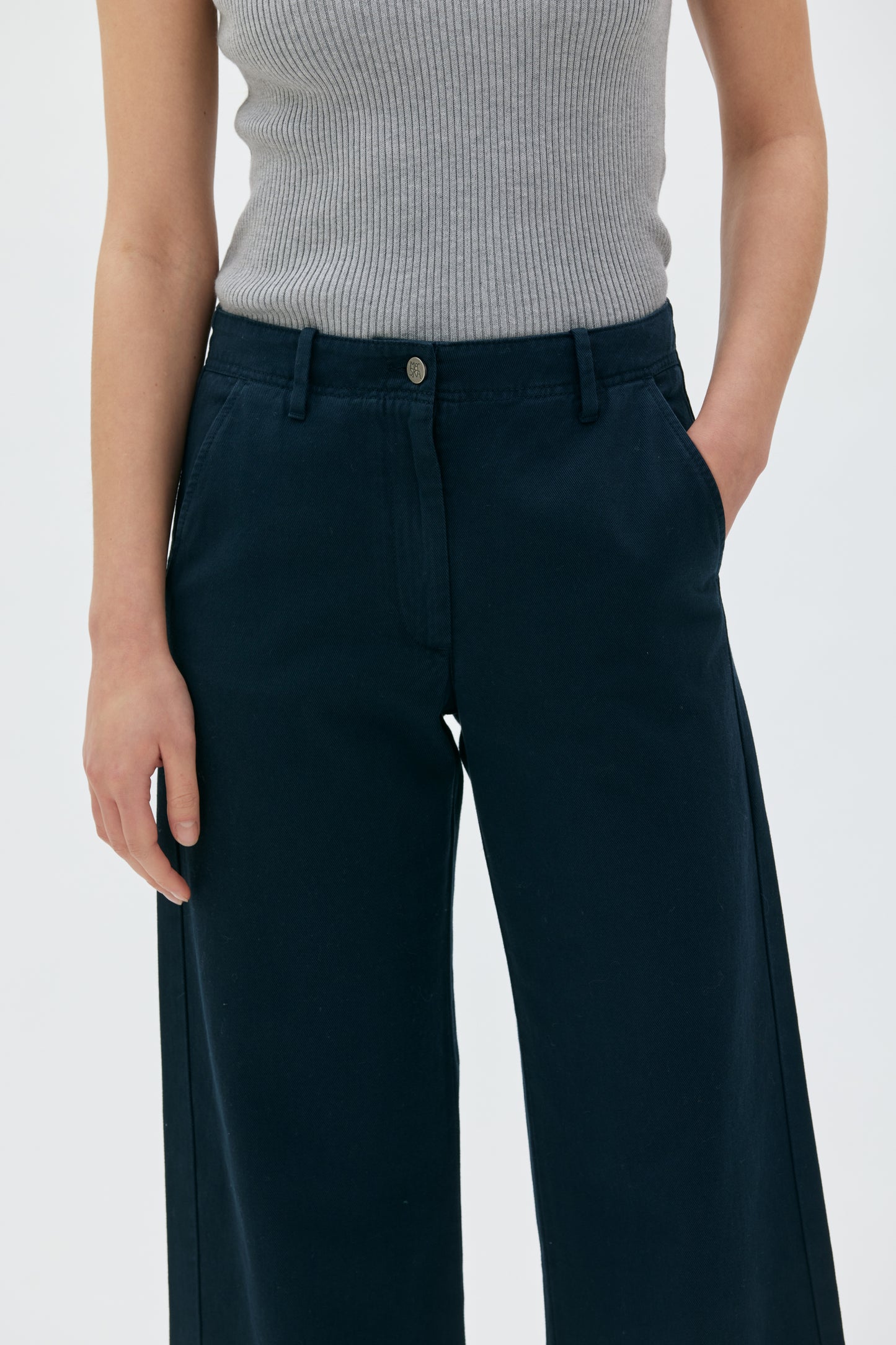 Laila - Recyled cotton trousers