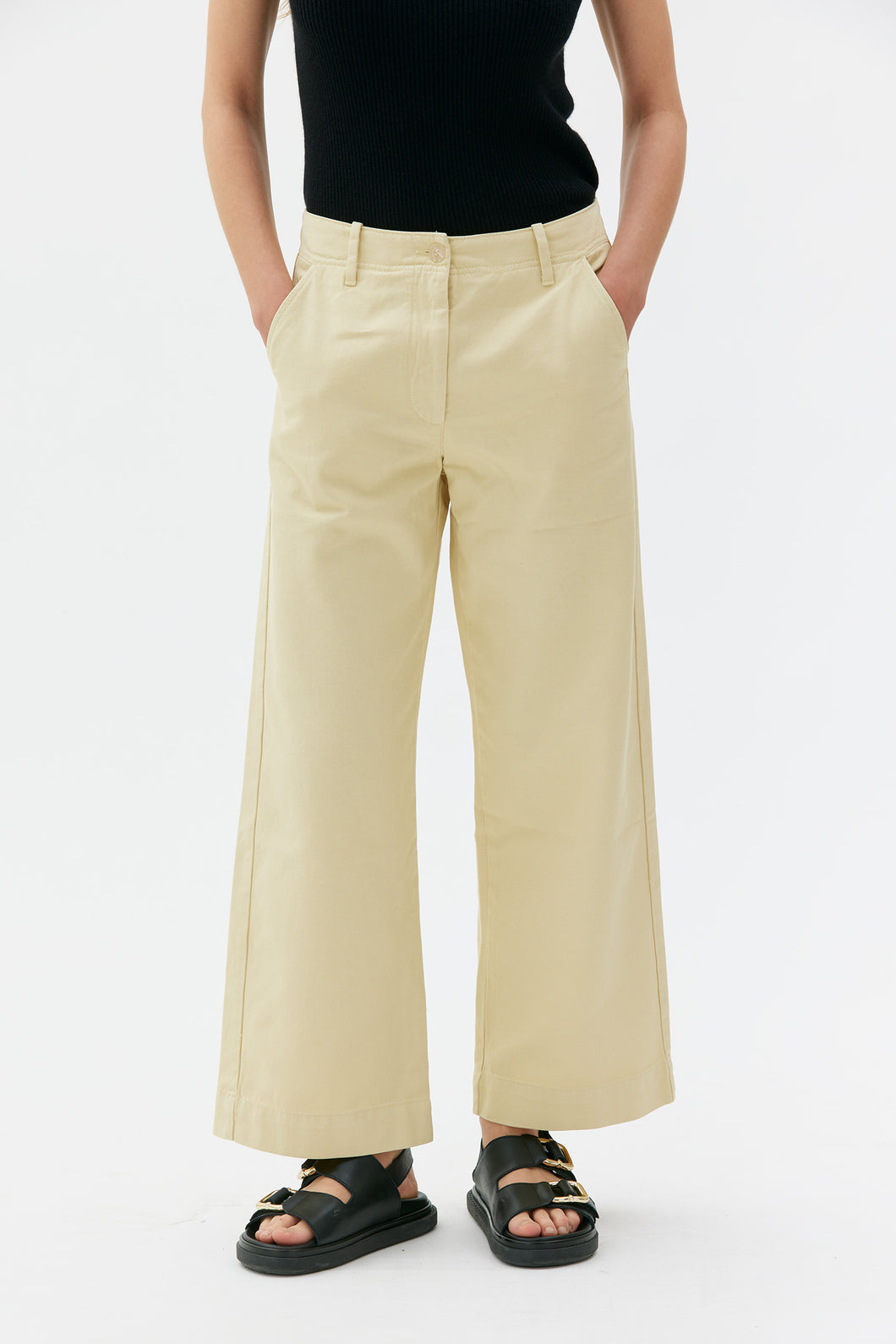Laila - Recyled cotton trousers
