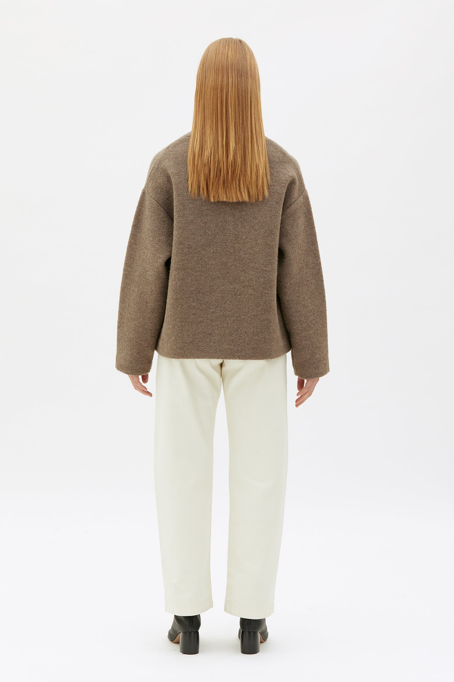 Hale boiled wool jacket
