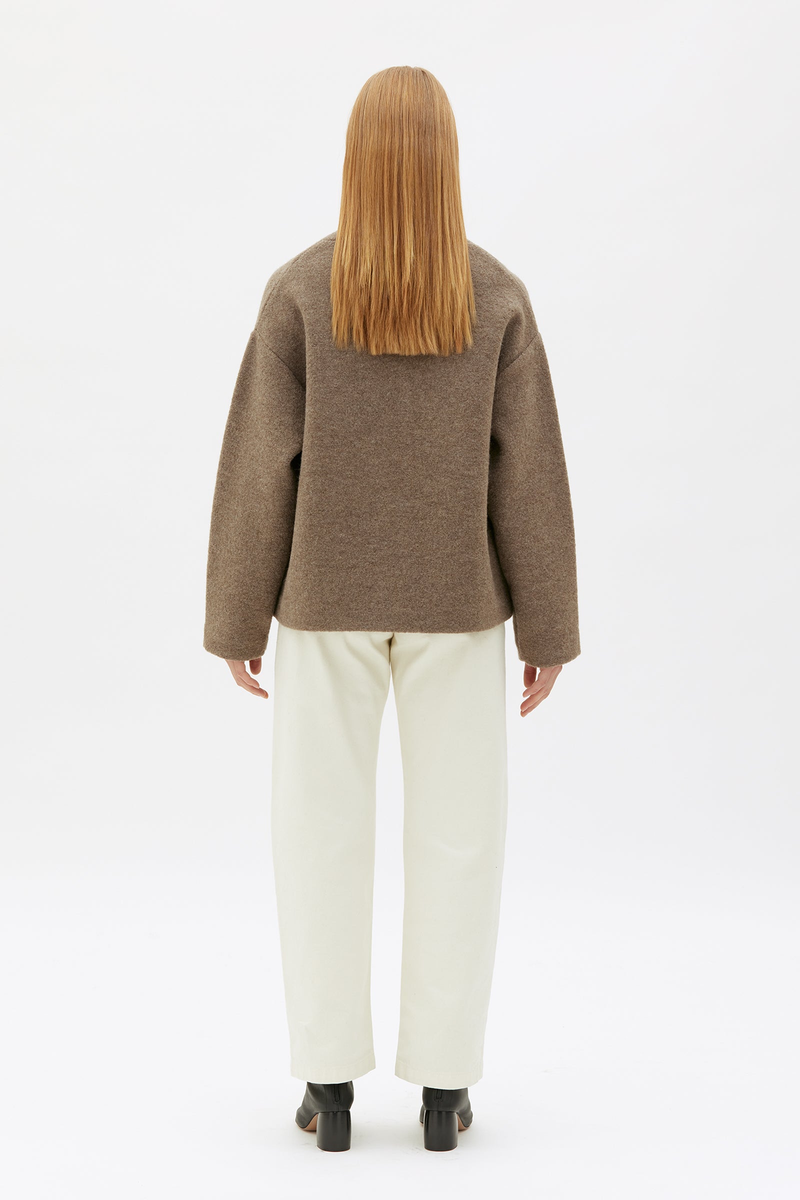 Hale boiled wool jacket