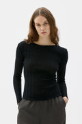 Hilja - Fine ribbed wool top