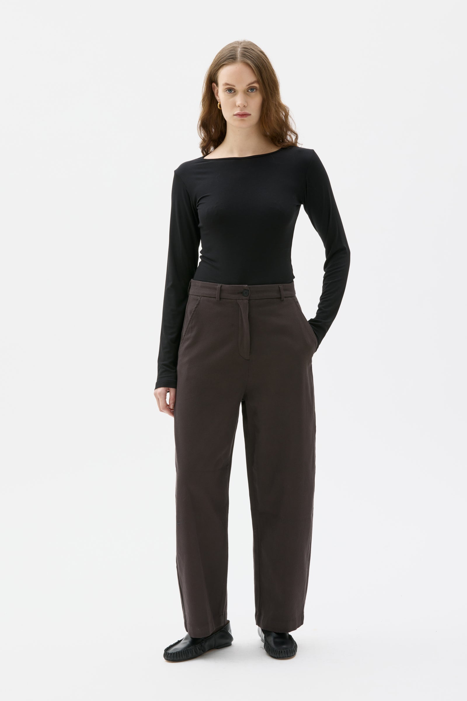 Hilja - Fine ribbed wool top