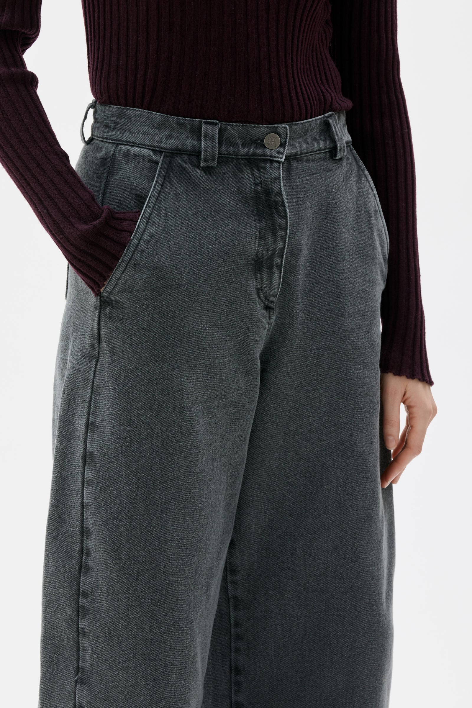 Itsu - Organic cotton curved jeans