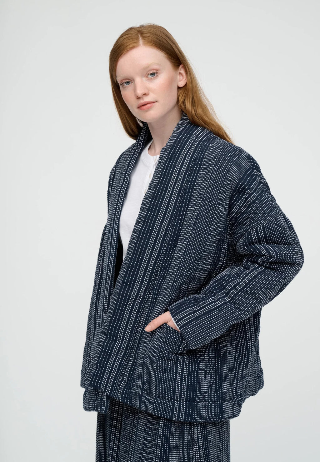 Touch jacket dobby