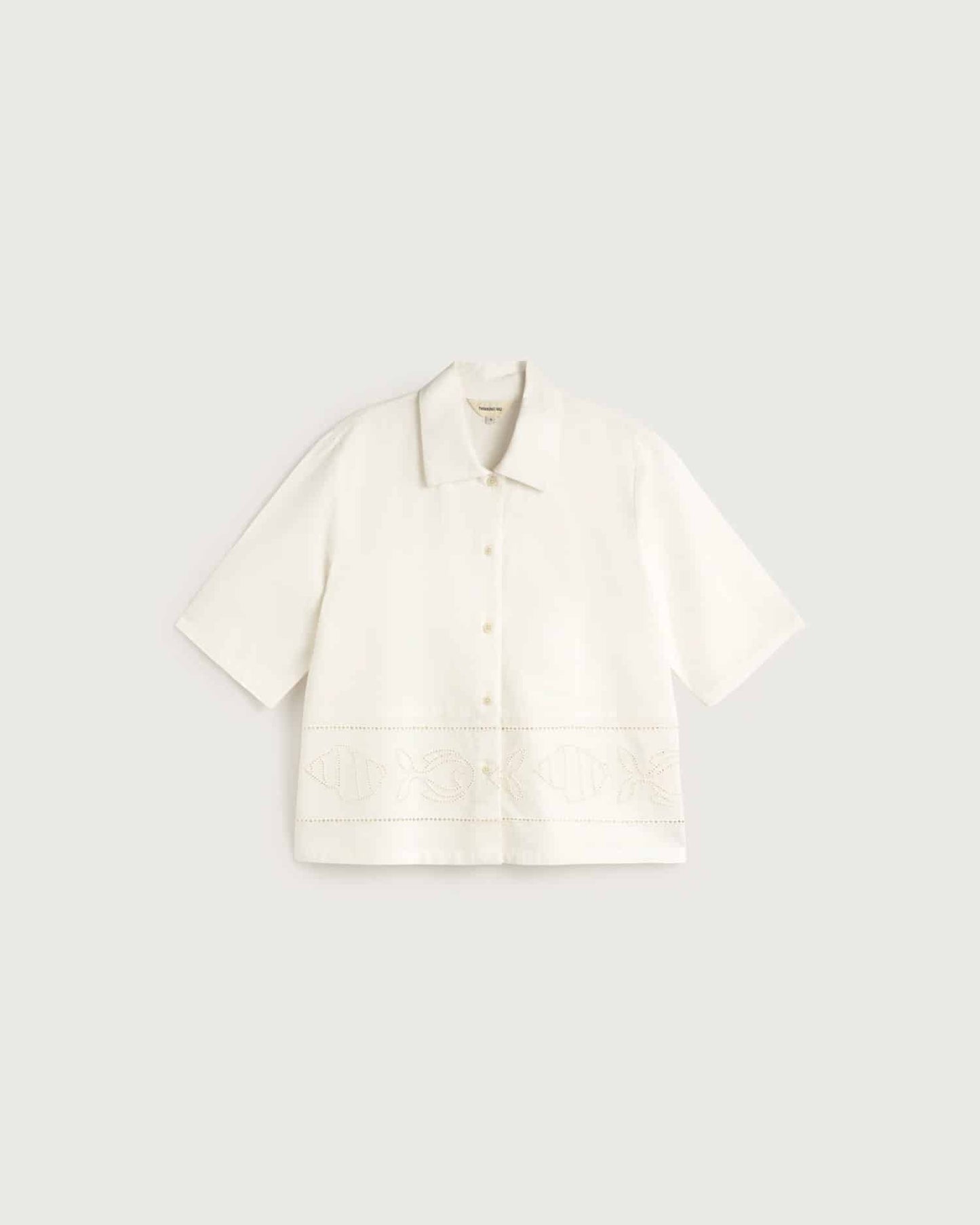 White Vainica Ane blouse