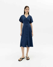 Indlæs billede til gallerivisning Navy hemp laura dress
