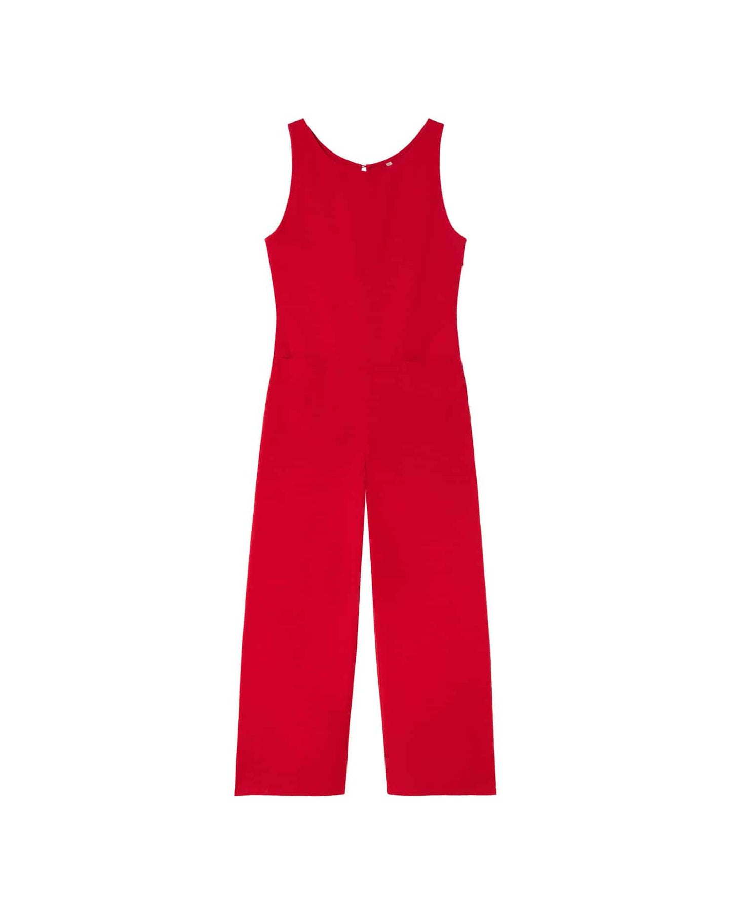 Fiery Red Adriana Jumpsuit