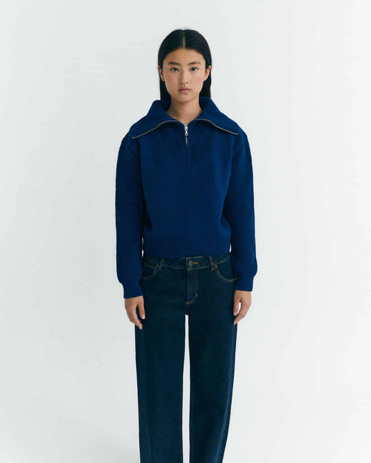 Indigo tanit knitted sweater