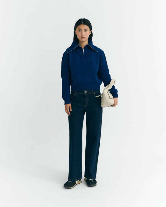 Indigo tanit knitted sweater