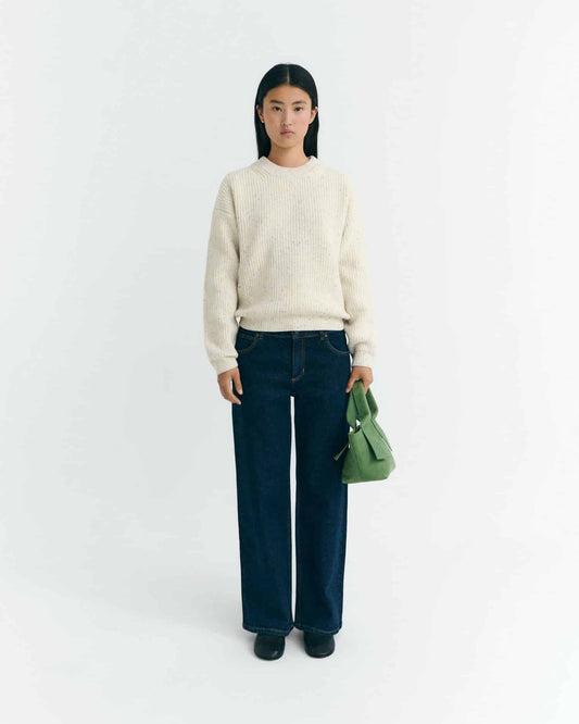 Ecru carmen knitted sweater