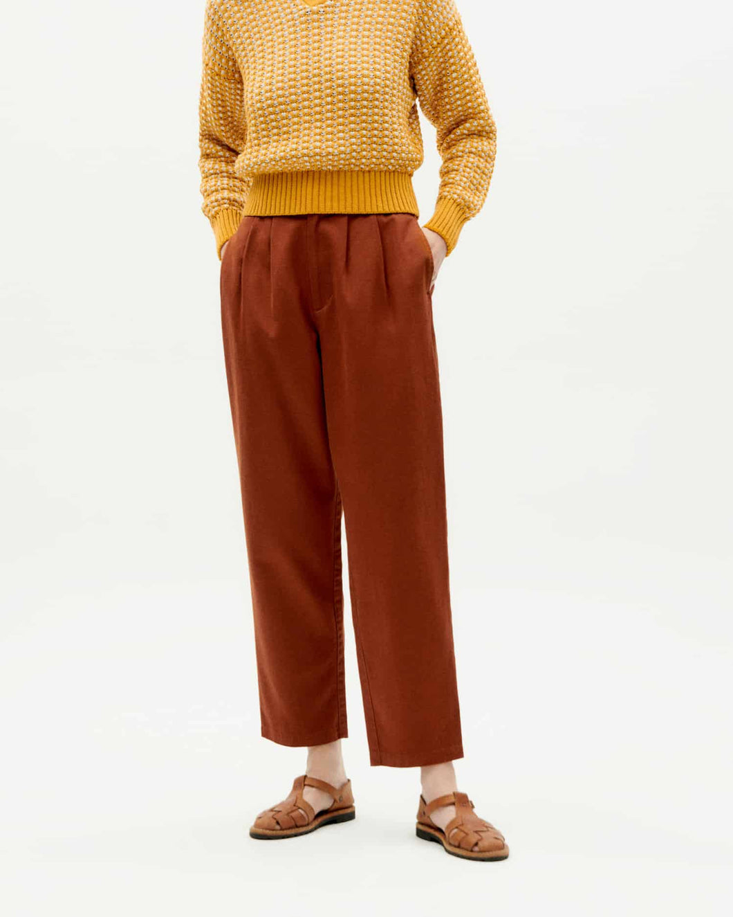 Toasted hemp rina pants