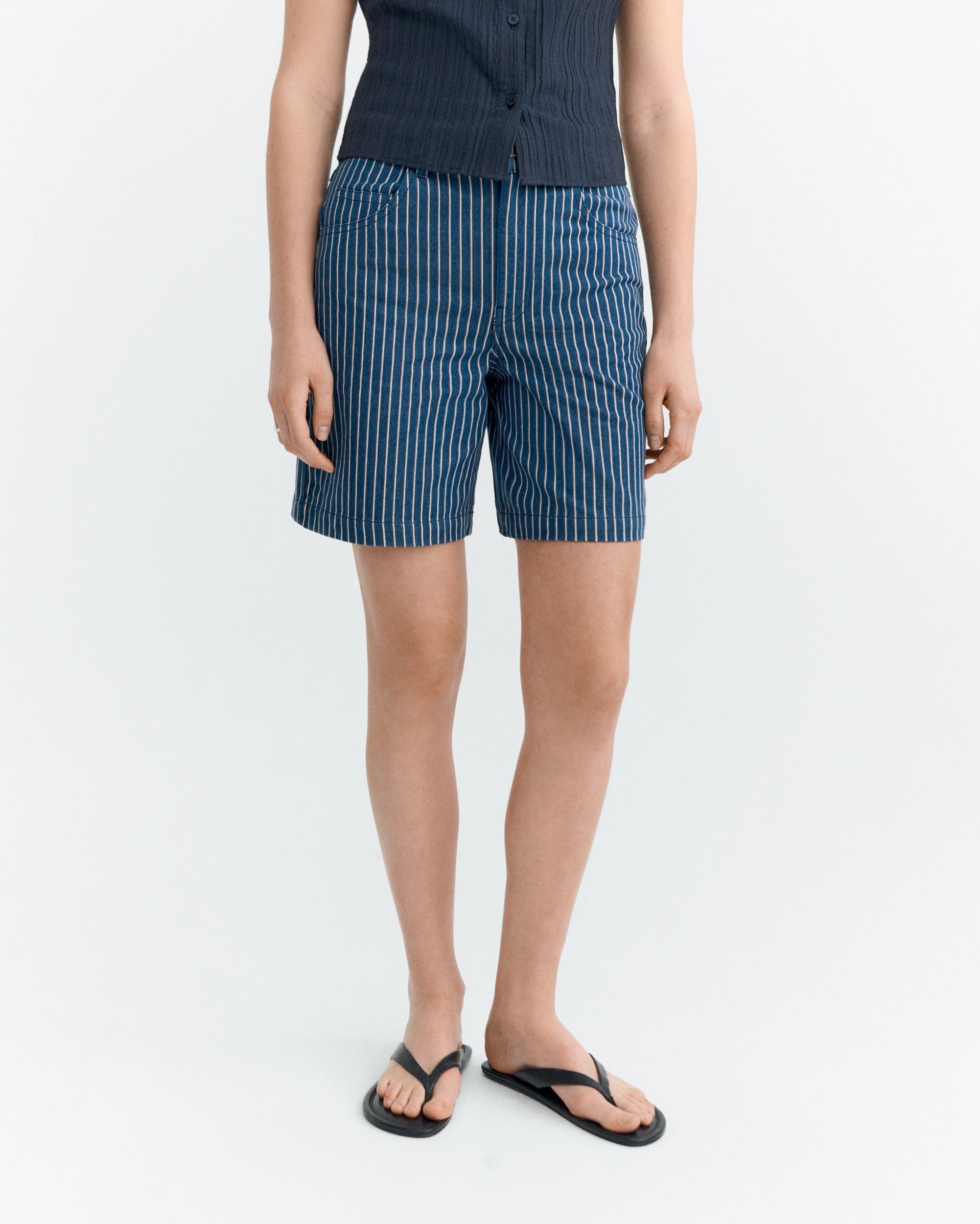 Railway Stripes Luisa Shorts