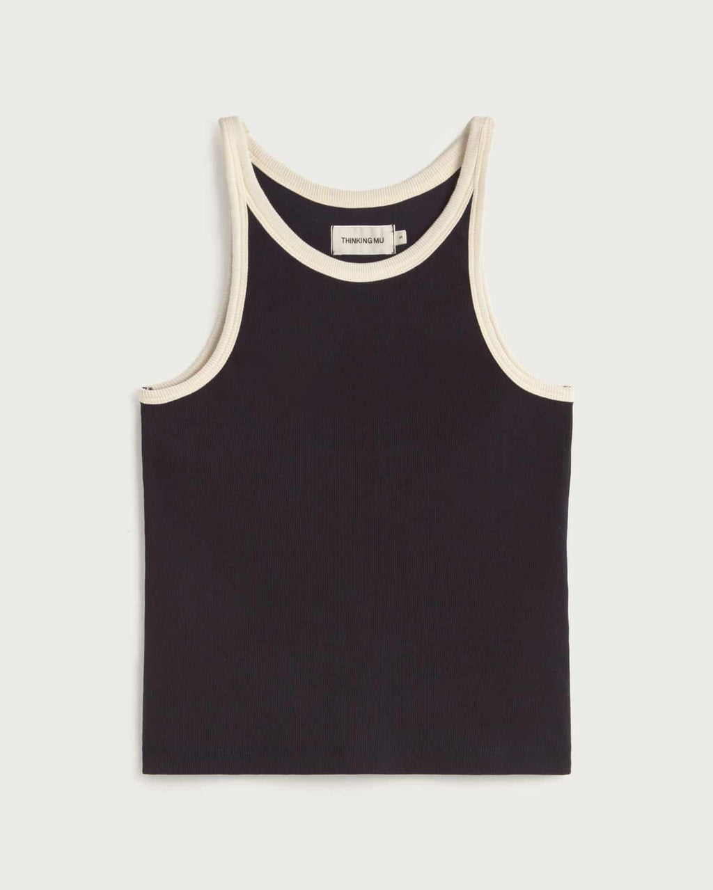 Navy Pannacota Contrast Harriet Top