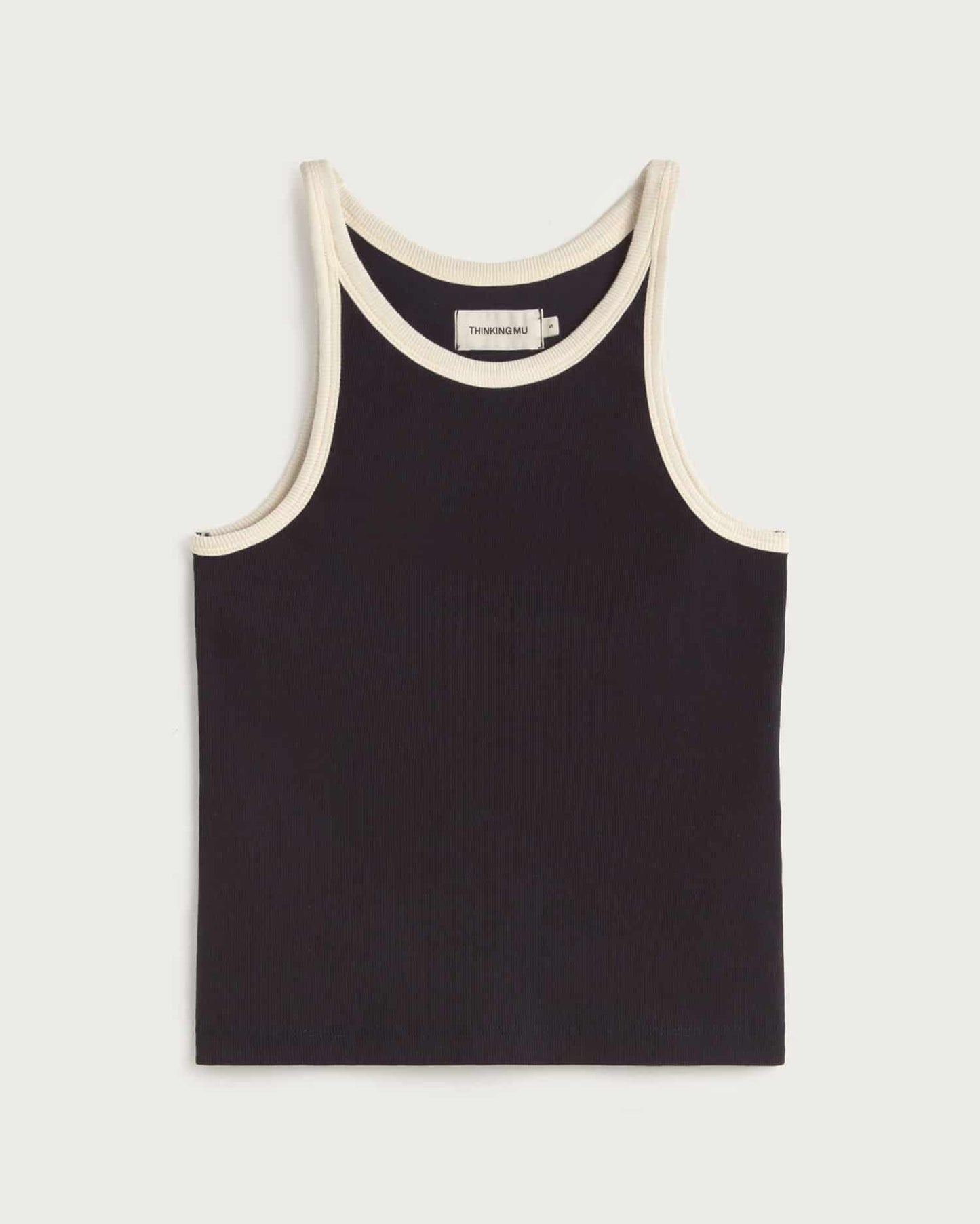 Navy Pannacota Contrast Harriet Top