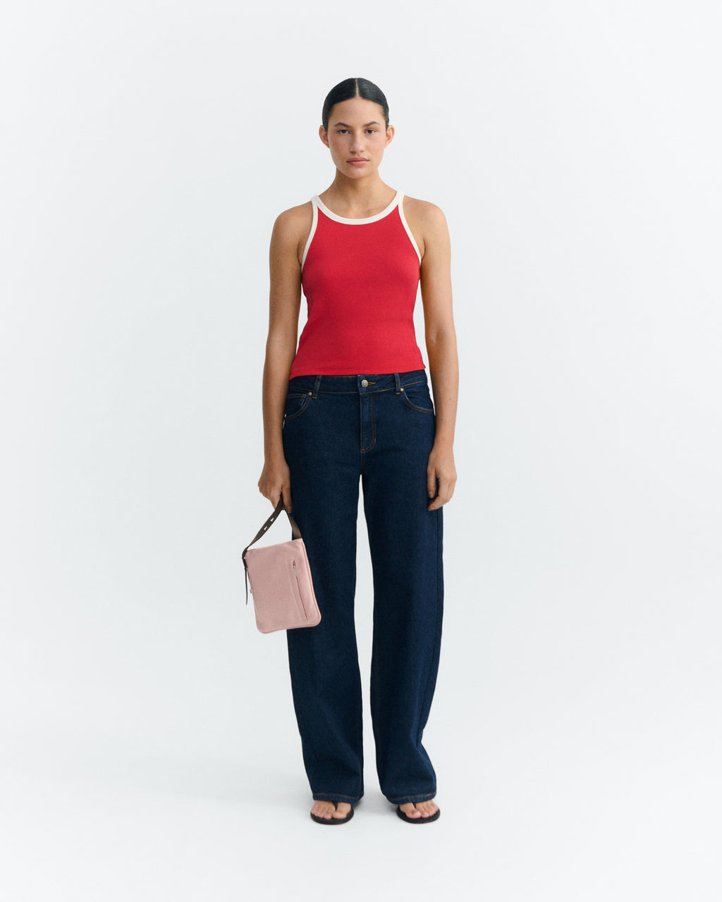 Clavel Pannacotta Contrast Harriet Top