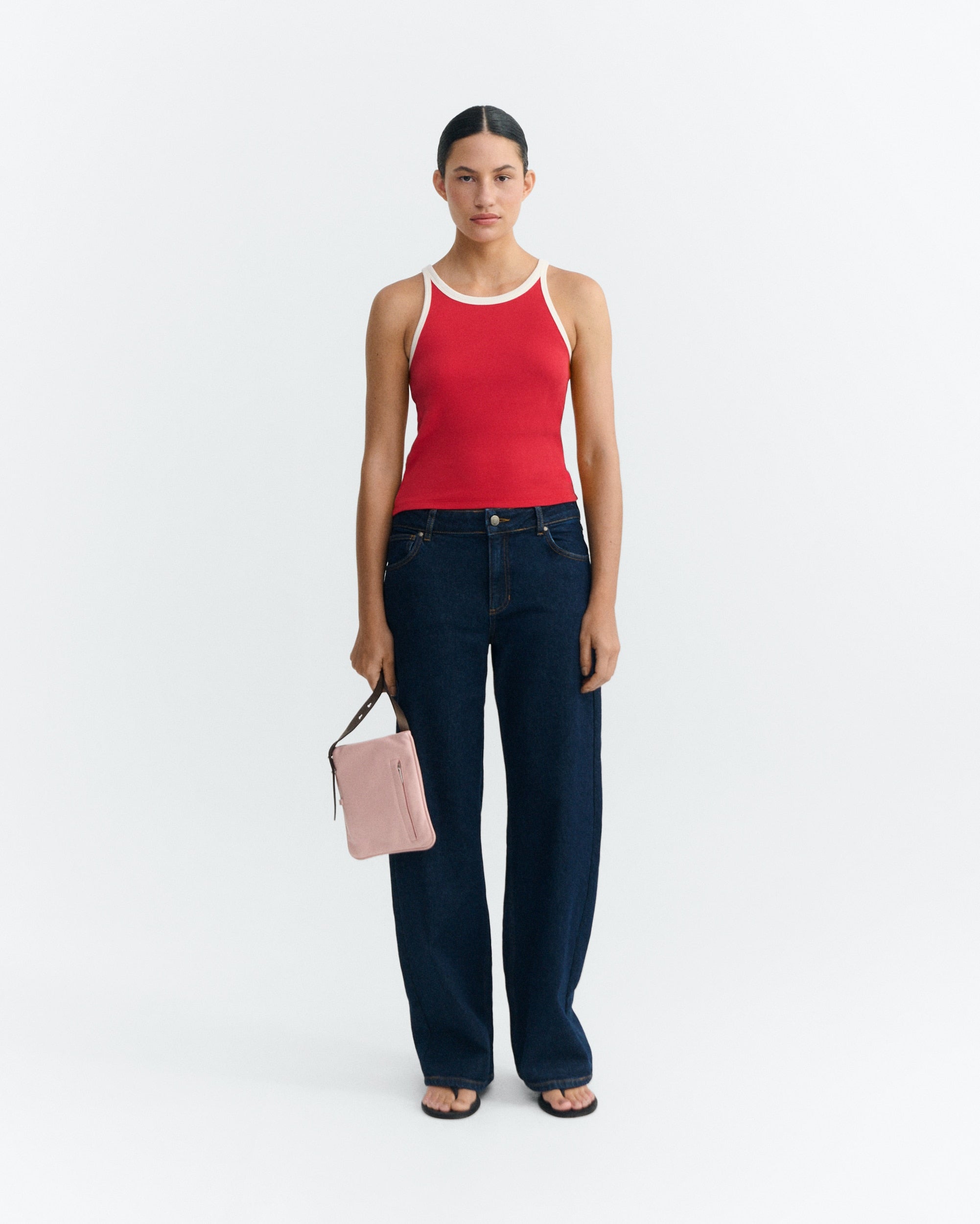 Clavel Pannacotta Contrast Harriet Top