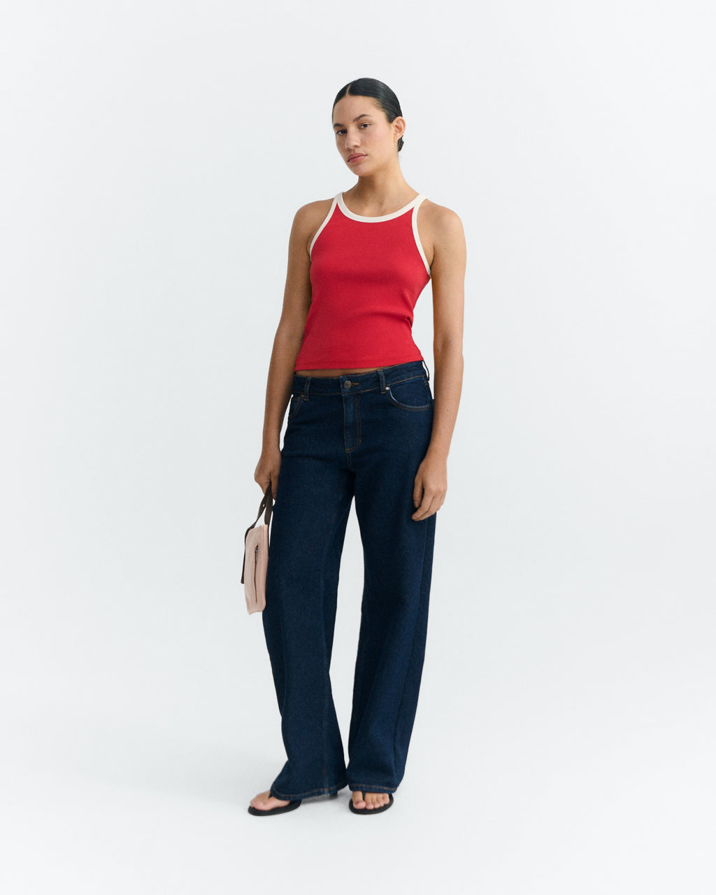 Clavel Pannacotta Contrast Harriet Top