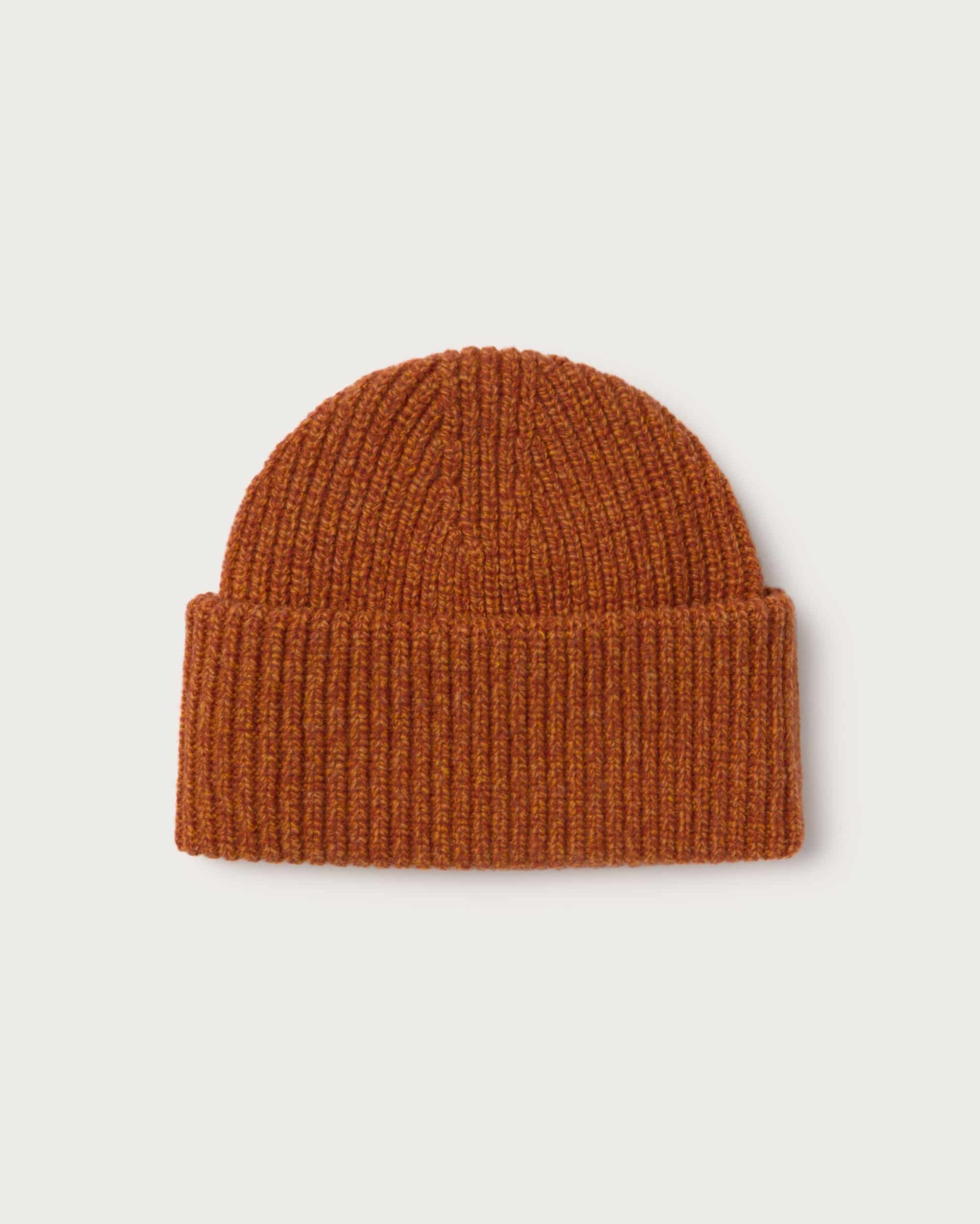 Orange ruby beanie
